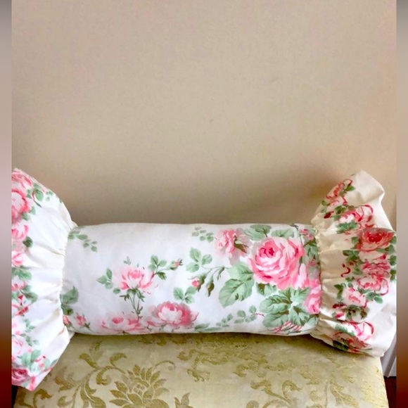 Laura Ashley Bedding Laura Ashley Floral Pillow Neck Bolster Poshmark